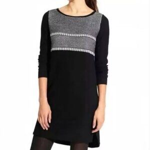 Athleta Cloudbreak Black Sweater Dress Size S